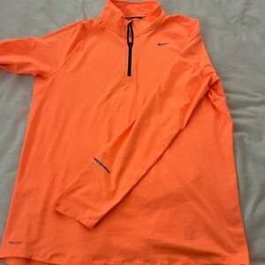 Nike Men's bright orange Dri-FIT Jacket